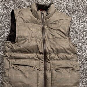 Tommy Hilfiger Tan Quilted Vest